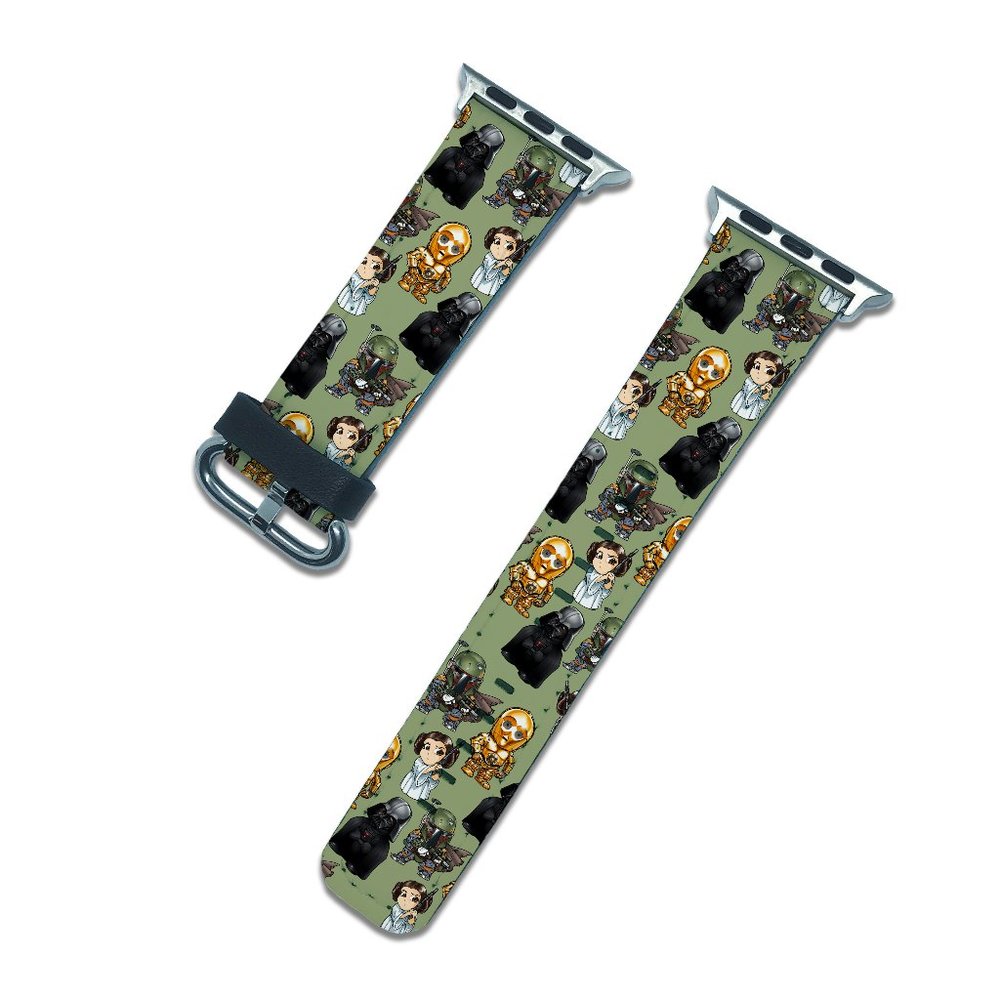 Star Wars apple watch band series 7 6 5 SE 45 41 42 44 38 40 mm straps